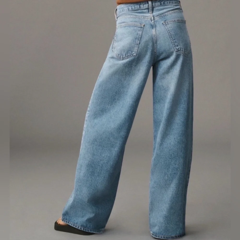 AGOLDE Low Slung Baggy Denim Jean Size 28 - Picture 2 of 9